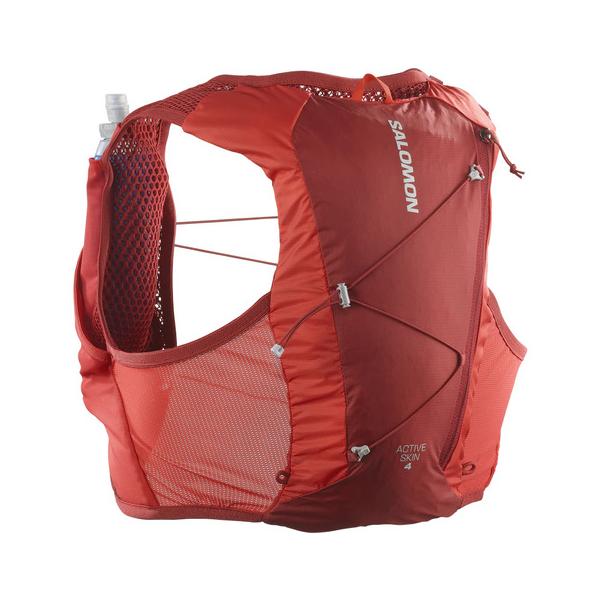 【極美品】SALOMON ACTIVE SKIN 4 ランニングベスト Mサイズ SALOMON（サロモン） （メンズ）ACTIVE SKIN 4 ランニングベスト