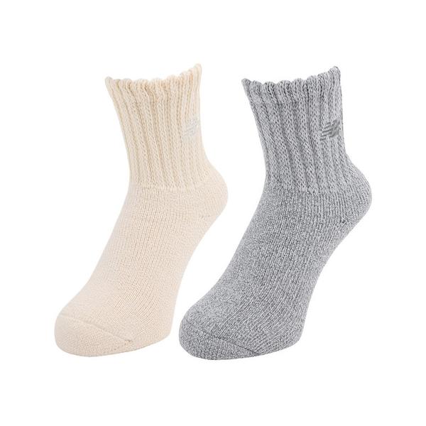 ニューバランス（new balance）（メンズ、レディース）コンフォート ショートソックス 2足組 LAS45745AS2