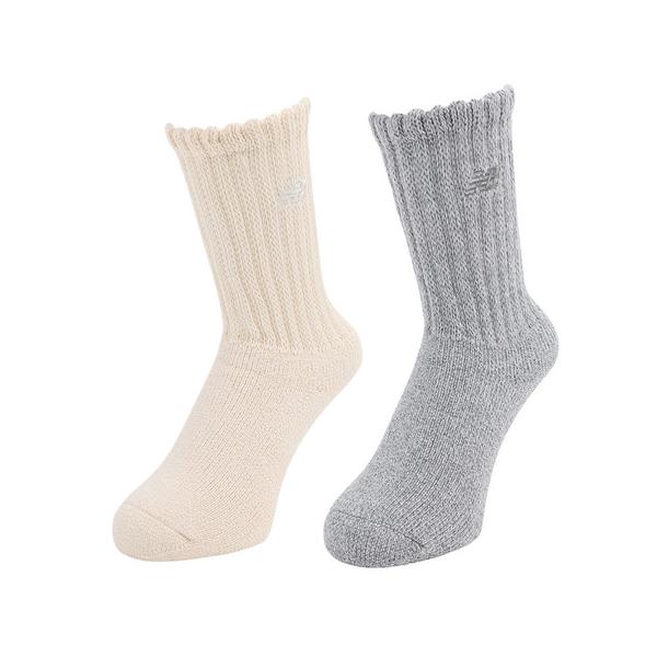 ニューバランス（new balance）（メンズ、レディース）コンフォート ミッドソックス 2足組 LAS45746AS2