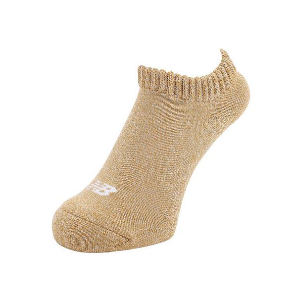 ニューバランス（new balance）（メンズ、レディース）ソール コンフォート アンクルソックス LAS45749GIN マスタード
