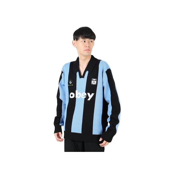 obey サッカージャージ セーター OBEY（オベイ） （メンズ）サッカー ジャージー セーター 151000090LBL