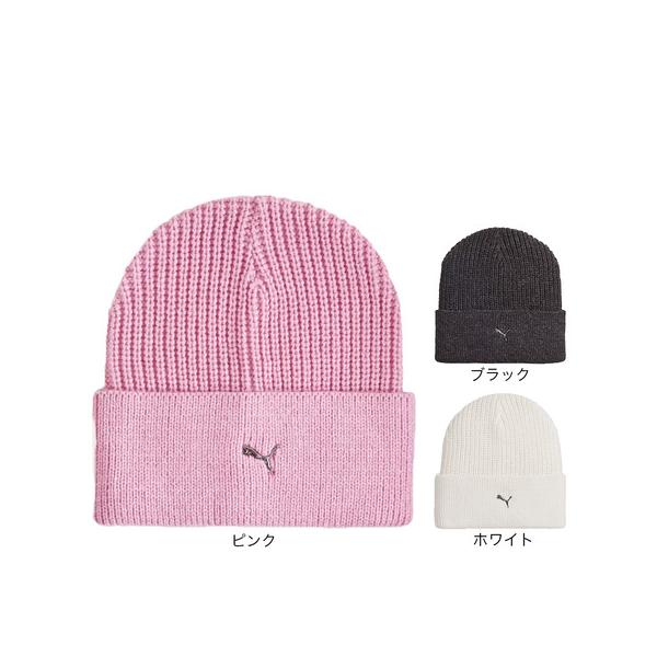 プーマ（PUMA）（メンズ、レディース）ニット帽 メタルキャット ビーニー 0248740 防寒 フリーサイズ ユニセックス