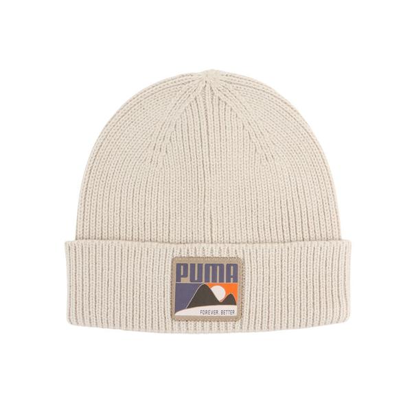プーマ（PUMA）（メンズ、レディース）ニット帽 ベタースポーツウェア ビーニー 02547001 防寒 フリーサイズ 白