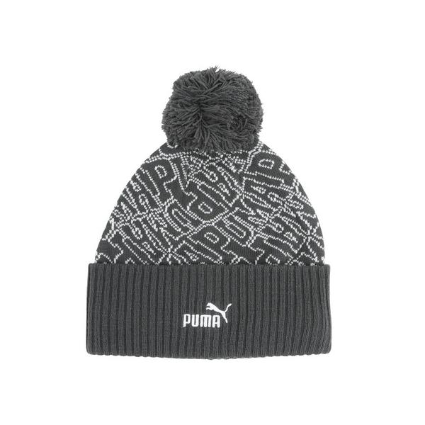 プーマ（PUMA）（メンズ、レディース）ニット帽 ユニセックス ポム ビーニー 02546903 グレー フリーサイズ ポンポン