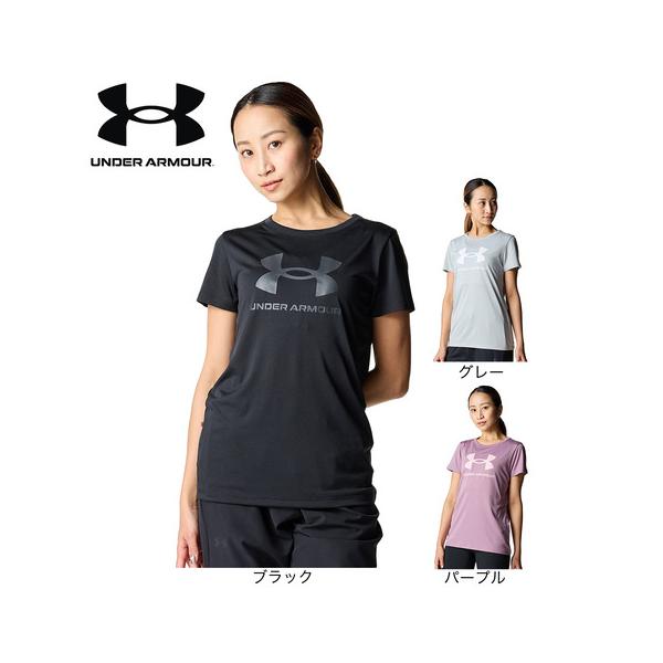 アンダーアーマー（UNDER ARMOUR）（レディース）テック ビッグロゴ ショートスリーブ Tシャツ 6001334