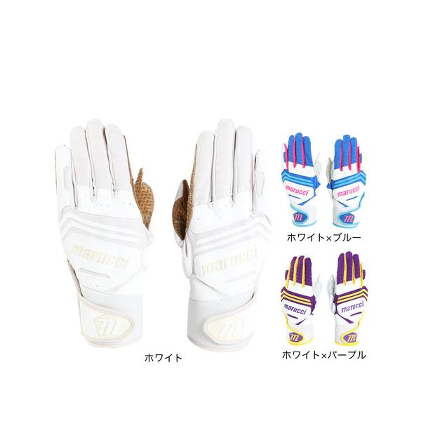 マルーチ（marucci）（メンズ）バッティング用グローブ 野球 ブズン 両手用 MBGFZNP
