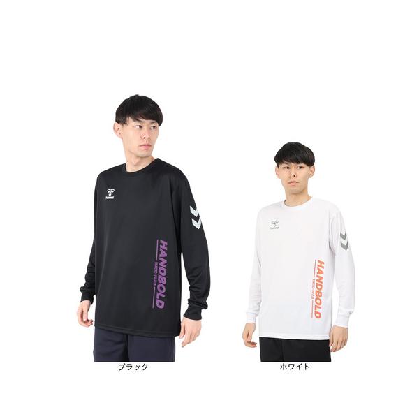 ヒュンメル（hummel）（メンズ）ハンドボールウェア ベーシック 長袖Tシャツ HAP7203