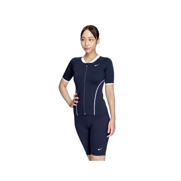 NIKE（レディース）フィットネス水着 レディース 水泳 半袖セパレート水着 ナイキ（NIKE）（レディース）フィットネス水着 レディース 水泳