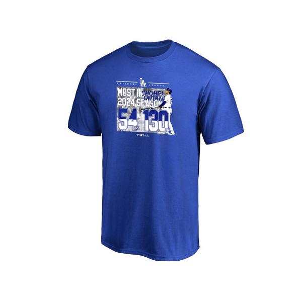 エムエルビー（MLB）（メンズ）大谷翔平 ナショナルリーグ ホームラン王&amp;打点王 獲得記念 Tシャツ ML01-24FW-0008