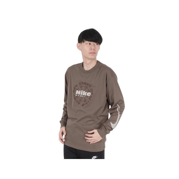Nike ブラウン 長袖 ウォームアップウェア NIKE（ナイキ） （メンズ）スポーツウェア ロングスリーブTシャツ OPP2