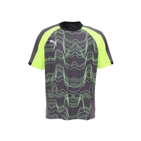 プーマ（PUMA）（メンズ）サッカーウェア INDIVIDUAL LIGA グラフィック 半袖Tシャツ 66018608
