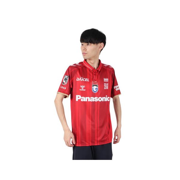 ヒュンメル(hummel)ガンバ大阪 2025 ホーム 半袖レプリカユニフォームシャツ HAG1060GOR-20(Men’s) hummel（ヒュンメル） （メンズ）ガンバ大阪 2025 ホーム 半袖レプリカ