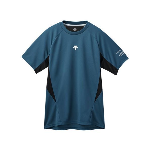 デサント DESCENTE スーパースポーツゼビオ ゼビオ Super Sports XEBIO バレーボール バレー volleyball バレーボールウエア ウェア プラクティスシャツ プラシャツ 半袖 ショートスリーブ 練習着 Men...