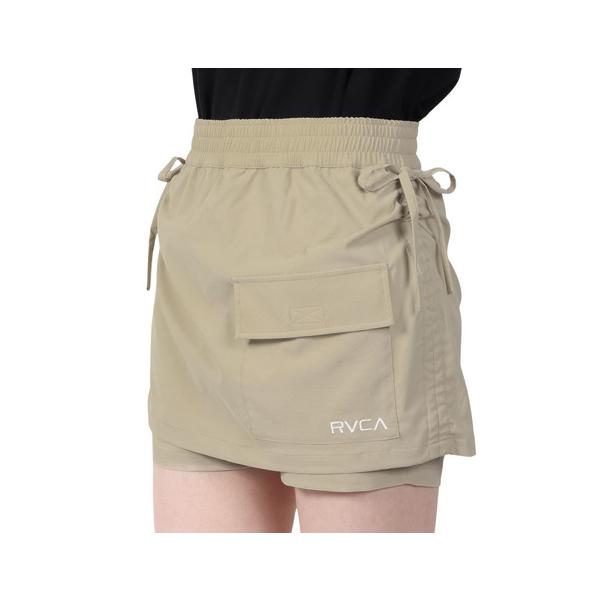ルーカ（RVCA）（レディース）MINI UTILITY SCORT ショートパンツ スコートBF043850 ABS