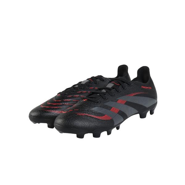 2025年春夏モデル 2025ssmodel アディダス ADIDAS スーパースポーツゼビオ ゼビオ Super Sports XEBIO サッカーシューズ 靴 固定式スパイク 黒 ブラック オールグラウンド ハードグラウンド 土 人工芝...