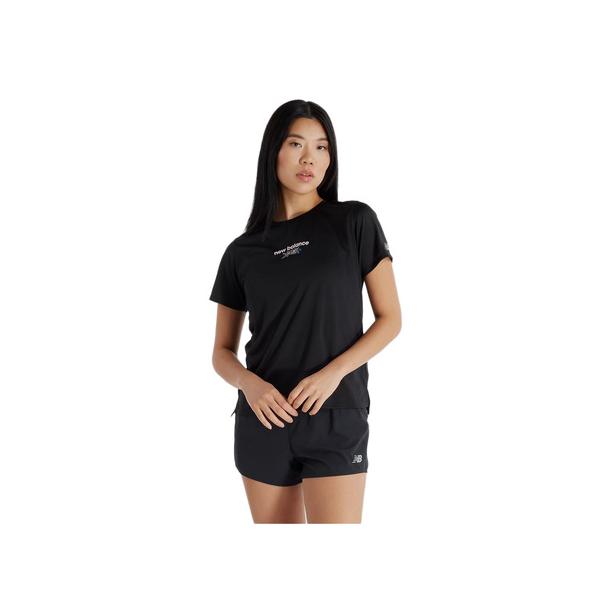 ニューバランス（new balance）（レディース）Nagoya Marathon Sport Essentials Graphic 半袖Tシャツ AWT5103YBK