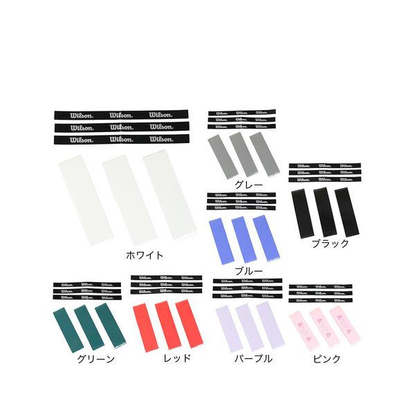 ウイルソン Wilson スーパースポーツゼビオ ゼビオ Super Sports XEBIO テニス テニス用品 tennis テニス小物 アクセサリー テニスグリップテープ グリップテープ 白 ホワイト ラケットスポーツ バドミントン ...