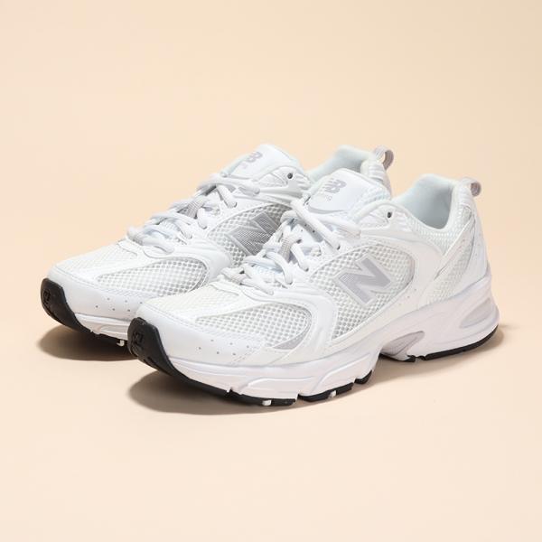 ニューバランス（new balance）（レディース）スニーカー 530 U530CSE D 白 軽量 スポーツシューズ