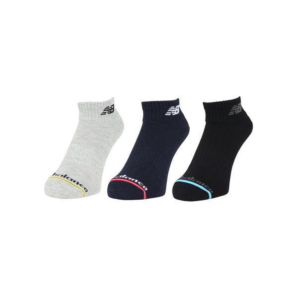 ニューバランス（new balance）（キッズ）靴下 ボーイズ 3足組 ソックス SS-Sサイズ(19-23cm) LAS55653AS1 セット ジュニア用