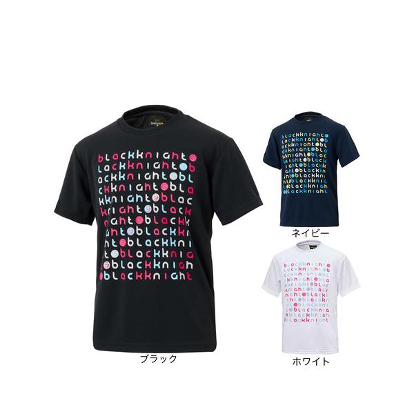 ブラックナイト blackknight スーパースポーツゼビオ ゼビオ Super Sports XEBIO バドミントン バドミントン用品 バトミントン バドミントンウェア バトミントンウェア ウェア Tシャツ黒 ブラック スポーツウェア...