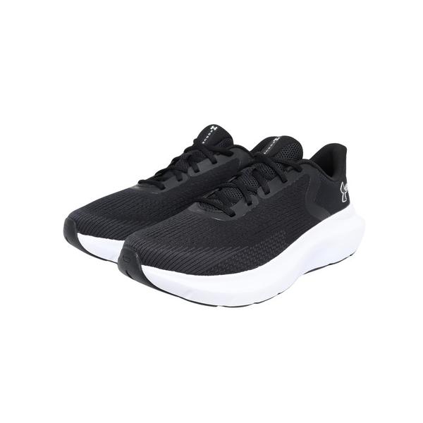 アンダーアーマー（UNDER ARMOUR）（メンズ）ランニングシューズ ジョギングシューズ チャージド ローグ 5 ワイド ブラック ホワイト 3028255 001