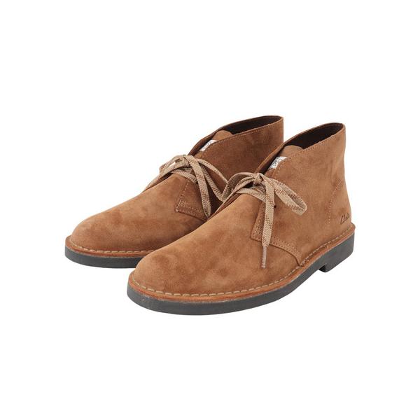 [未使用] Clarks クラークス ブーツ レザー 本革 EUR38 UK5 Clarks（クラークス） ワラビーブーツ CLARKS WALLABEE BOOTS UK規格
