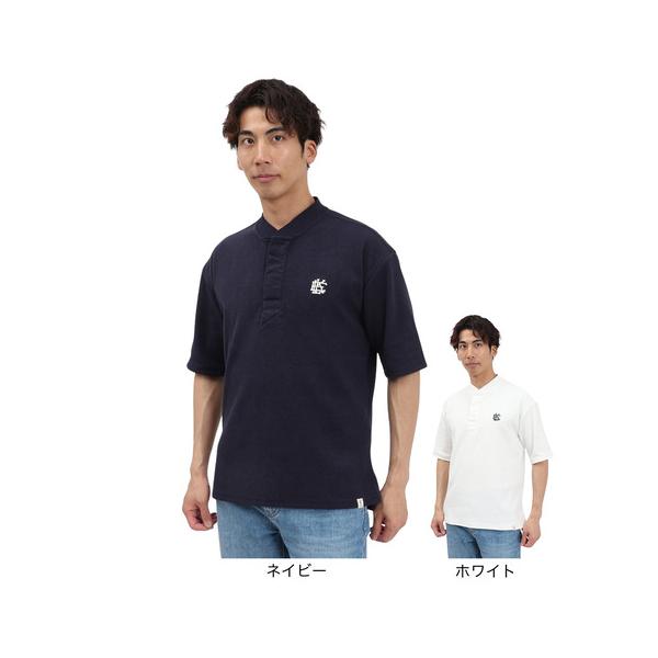 メンズ　ポロシャツ　半袖　XL　ビッグクロコ ELKEX（エルケクス） （メンズ）PIQUE STAND 半袖ポロシャツ