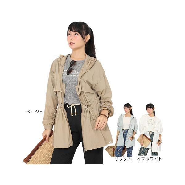 ELKEX（エルケクス） （レディース）長袖 UV ジップアップ フーディー
