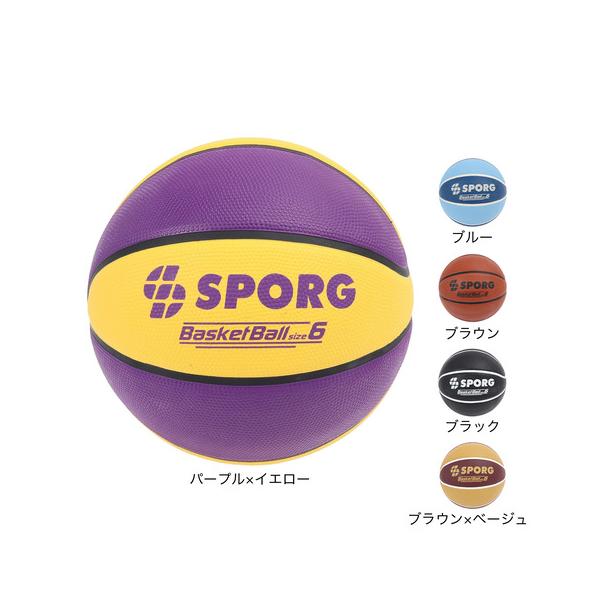 SPORG スーパースポーツゼビオ ゼビオ Super Sports XEBIO バスケットボール バスケット バスケ basketball ボール ball 6号球 6号 練習球 練習用 一般女子 大学女子 高校女子 中学女子 Lady'...