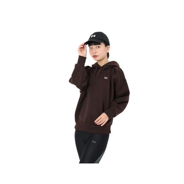 アンダーアーマー（UNDER ARMOUR）（レディース）ライバルフリース オーバーサイズド プルオーバー フーディー 6007713 246