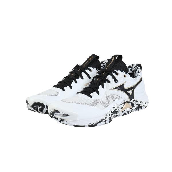 ミズノ MIZUNO スーパースポーツゼビオ ゼビオ Super Sports XEBIO バレーボールシューズ 靴 ローカット V1GA251241 V1GA2512 41 メンズ レディース ユニセックス ウエーブモーメンタム ウエーブ...