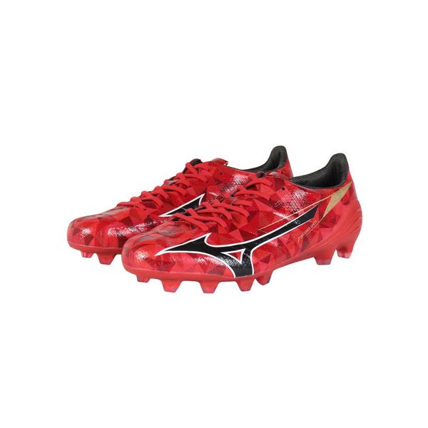 ミズノ MIZUNO スーパースポーツゼビオ ゼビオ Super Sports XEBIO サッカーシューズ 靴 固定式スパイク オールグラウンド ハードグラウンド 土 人工芝 芝 ターフ 赤 レッド highsoccersh mizsoc...