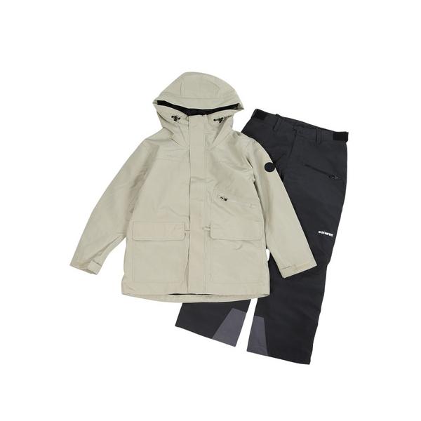 ボンファイア BONFIRE スノーボード ウェア 上下 レディース Mサイズ BonFire（ボンファイアー）（レディース）25HOOD FUR L ST 上下セット