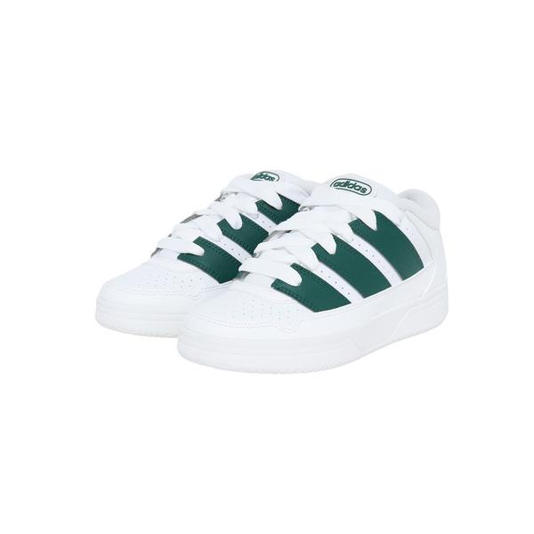 adidas スリッポンスニーカー ホワイト/グリーン adidas（アディダス） （メンズ、レディース）スニーカー スポーツ