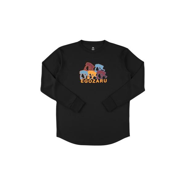 エゴザル EGOZARU スーパースポーツゼビオ ゼビオ Super Sports XEBIO バスケットボール バスケット バスケ basketball バスケットボールウェア バスケットウェア バスケウェア ウェア Tシャツ 長袖 ロン...