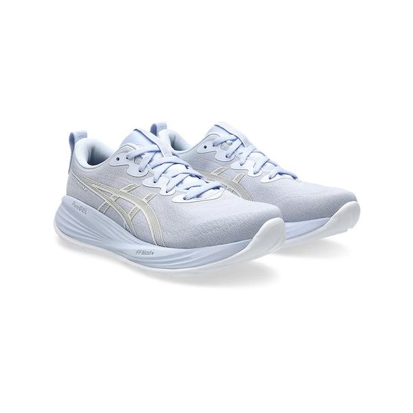 アシックス（ASICS）（レディース）ランニングシューズ ジョギングシューズ ゲル キュムラス 27 ブルー ホワイト 1012B772.402 スニーカー