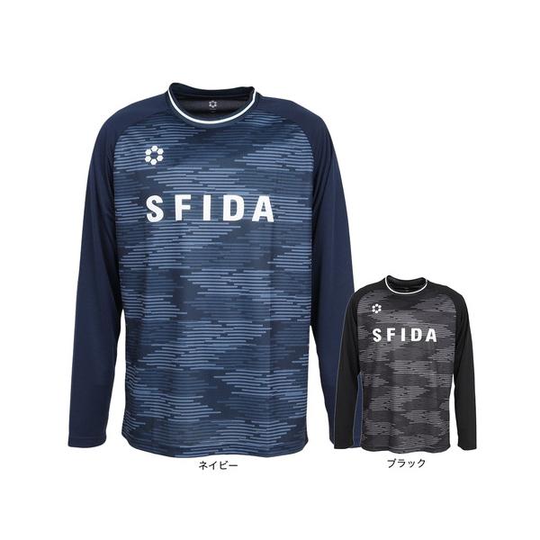 スフィーダ（SFIDA）（メンズ）サッカー フットサルウェア 昇華 長袖プラクティスシャツ SA-25522