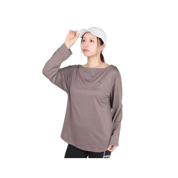 プーマ（PUMA）（レディース）トレーニング スタジオ 長袖Tシャツ 527987 41 DBRW
