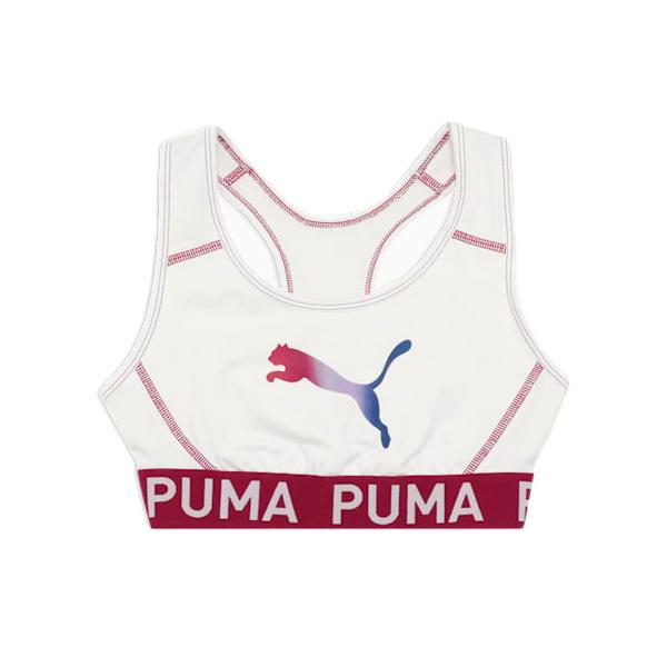 プーマ（PUMA）（レディース）トレーニング TAD ベーシック スポーツ ブラトップ ミディアムサポート 527997 02 WHT