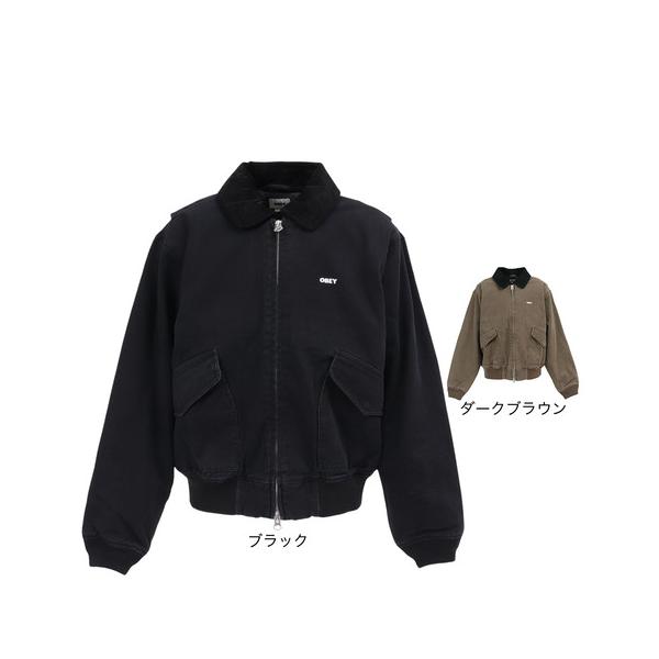 オベイ（OBEY）（メンズ）フェードウォッシュ CWU ジャケット 121800602