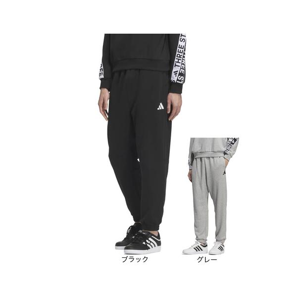 2025年秋冬モデル 2025fwmodel アディダス ADIDAS スーパースポーツゼビオ ゼビオ Super Sports XEBIO スウェット スウェットパンツ ボトム Men's Mens メンズ めんず 男性 黒 ブラック 2...