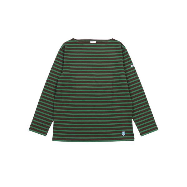 オーシバル（ORCIVAL）（メンズ）Cotton Lourd Basque ボートネック