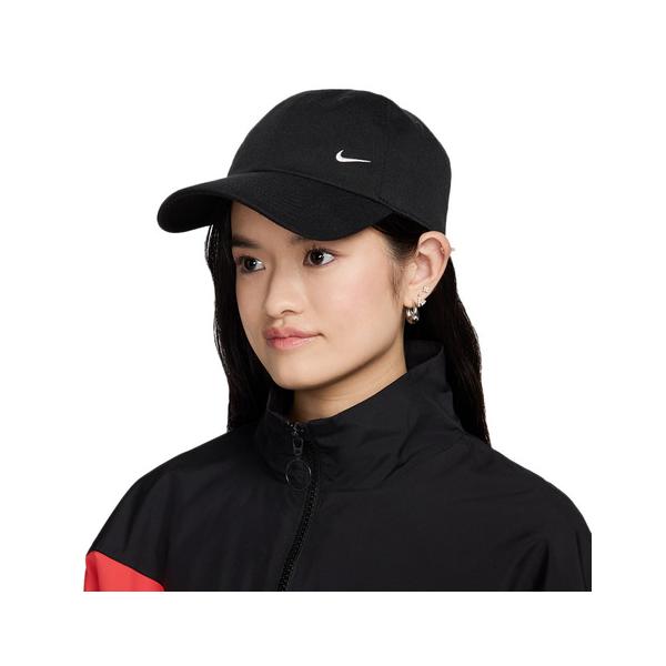 ナイキ（NIKE）（メンズ、レディース）スポーツキャップ クラブ キャップ 黒 S-Lサイズ(52-63cm) FZ5698-010 帽子