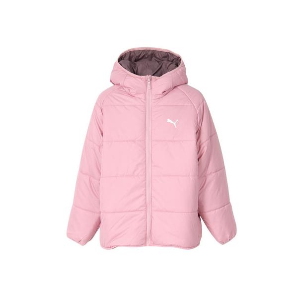 PUMA フード付きピンクジャケット♡ PUMA（プーマ） （キッズ）ジュニア リバーシブル パッファー