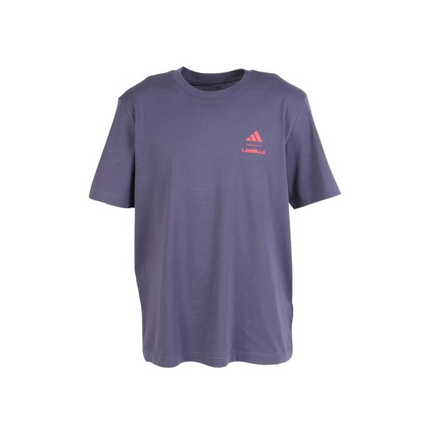 アディダス（adidas）（メンズ）LES MILLS グローブ グラフィック 半袖Tシャツ UV886-KE7818