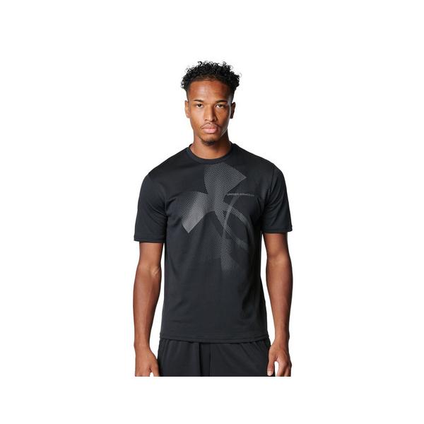 アンダーアーマー（UNDER ARMOUR）（メンズ）テック エクストラ ラージロゴ ショートスリーブTシャツ 6012544 001