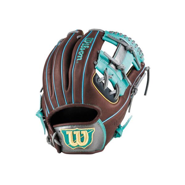 ウイルソン（Wilson）（メンズ、レディース）軟式用グラブ 内野手 野球グローブ 一般 AL INFIELD 86 NA/DBR WBW104380