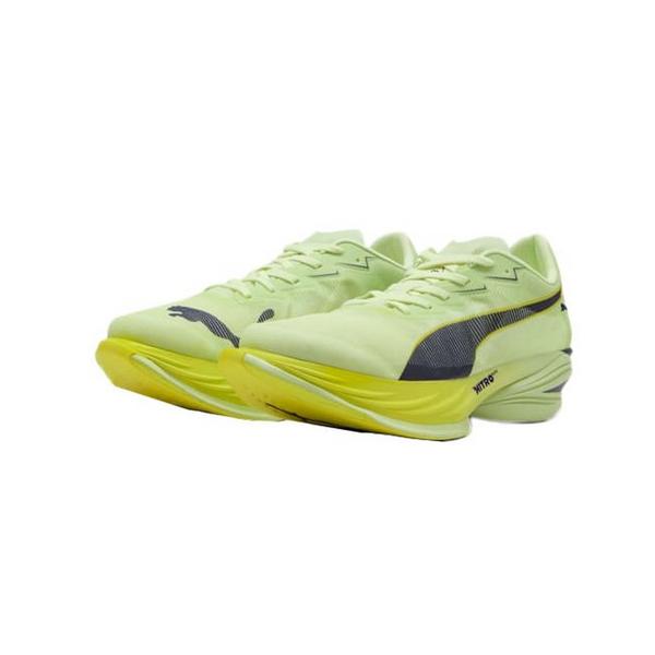 プーマ（PUMA）（メンズ）ランニングシューズ トレーニングシューズ 部活 ファストアール ニトロ エリート 3 フラッシュグリーン 31206007 スポーツ シューズ