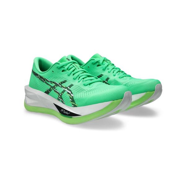 アシックス（ASICS）（メンズ）ランニングシューズ ジョギングシューズ ソニックブラスト グリーン ブラック 1011C083.300