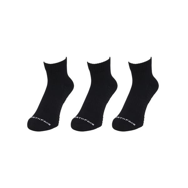 ザ・ノース・フェイス（THE NORTH FACE）（メンズ、レディース）ランニング アンイーブン ドライ 3足組 アンクル ソックス NN82605 K